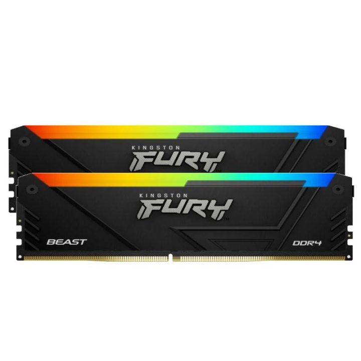 Kingston FURY Beast 16 GB (2 x 8 GB) DDR4 3200 MHz CL16…