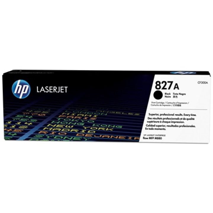 HP Original LaserJet 827A Black Toner Cartridge