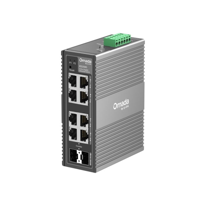 TP-Link Omada IES208G Managed Gigabit Ethernet Switch (10/100/1000)