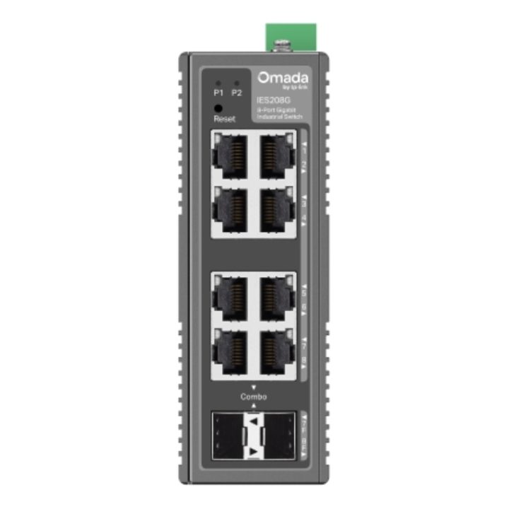 TP-Link Omada IES208G Managed Gigabit Ethernet Switch (10/100/1000)