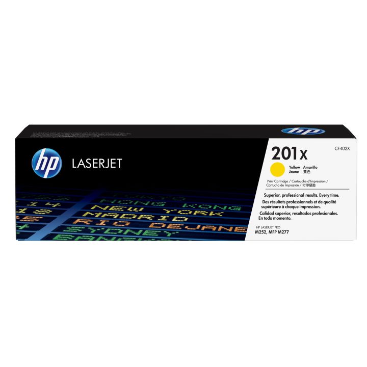 HP Original LaserJet 201X High Yield Yellow Toner Cartridge