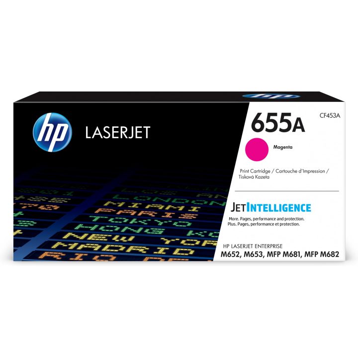 HP Original LaserJet 655A Magenta Toner Cartridge