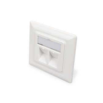 Digitus DN-93801-1 toma de corriente RJ-45 Blanco
