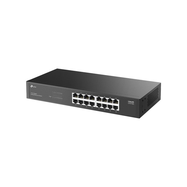 TP-Link LS1016G switch não gerido Gigabit Ethernet (10/100/1000) Preto