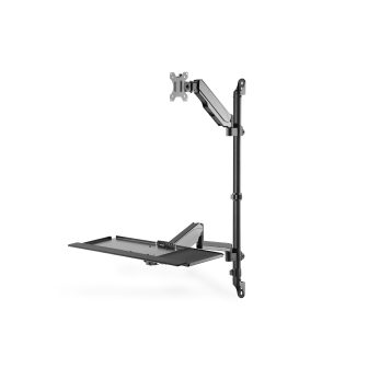 DIGITUS DA-90372 soporte para monitor 32" Escritorio Negro