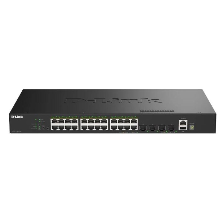 D-Link DGS-1530-28P/E Managed L2 Gigabit Ethernet (10/100/1000) Power…