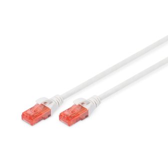Digitus DK-1617-010/WH White Network Cable 1 m Cat6 U/UTP (UTP)