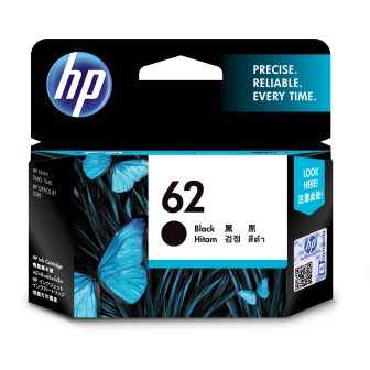 HP Cartucho de tinta original 62 preto