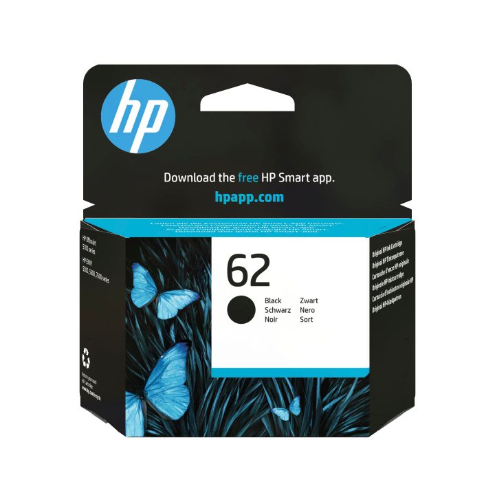 HP Original 62 Black Ink Cartridge