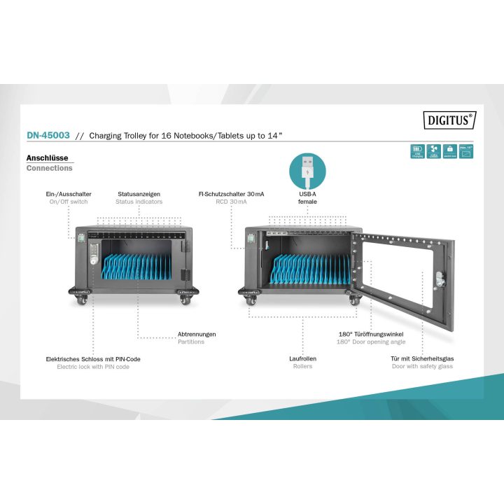 DIGITUS DN-45003 rack cabinet