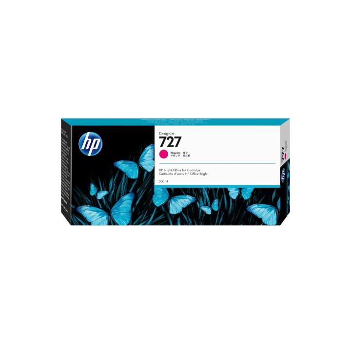 HP DesignJet 727 Magenta Ink Cartridge 300 ml