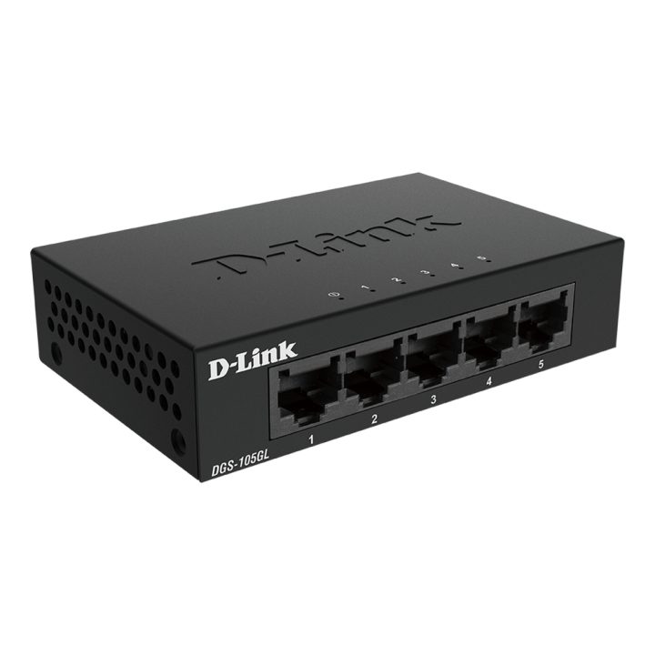 D-Link DGS-105GL/E Unmanaged Gigabit Ethernet (10/100/1000) Switch…