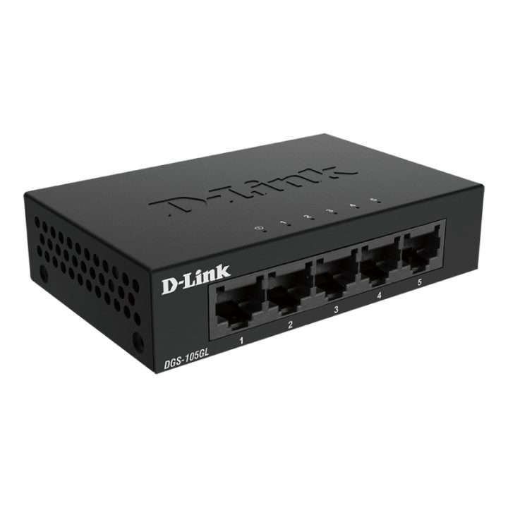 D-Link DGS-105GL/E Unmanaged Gigabit Ethernet (10/100/1000) Switch…