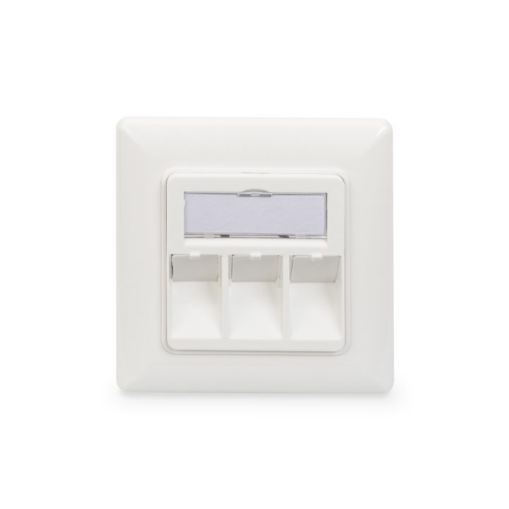 Digitus DN-93821 RJ-45 Wall Outlet White