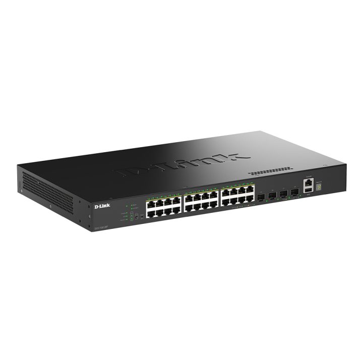 D-Link DGS-1530-28P/E Managed L2 Gigabit Ethernet (10/100/1000) Power…