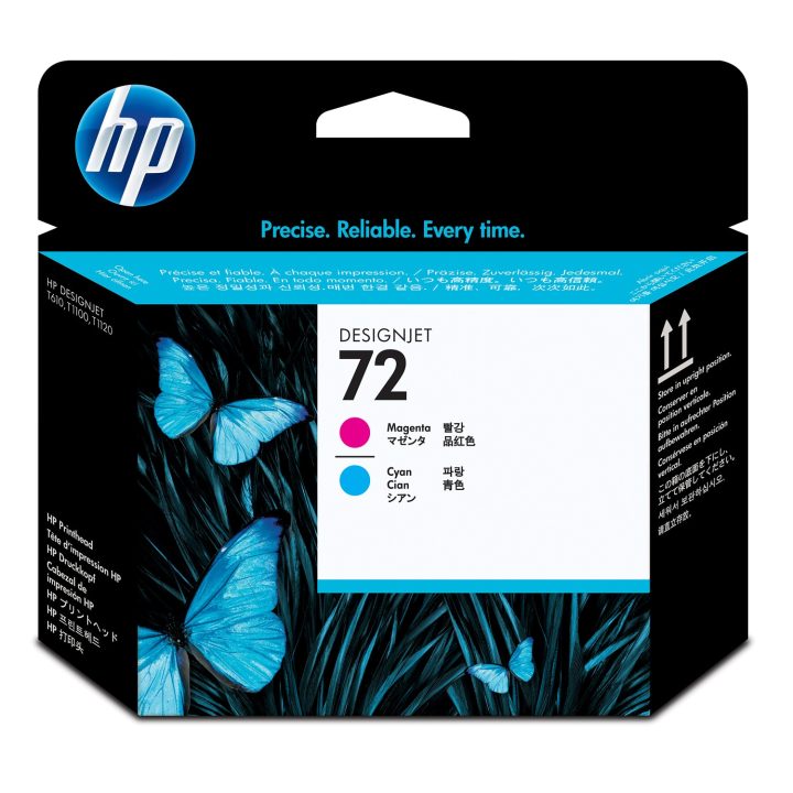 HP 72 Print Head Magenta and Cyan