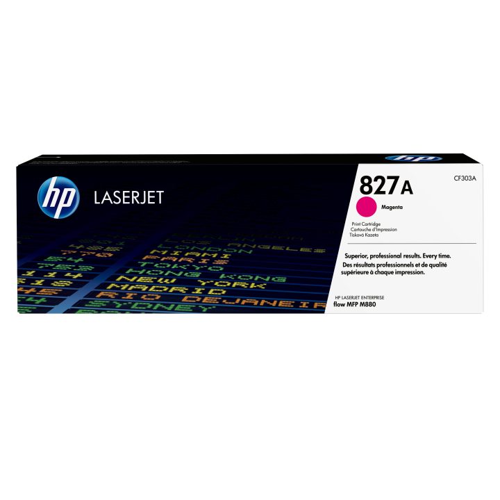 HP Original LaserJet 827A Magenta Toner Cartridge