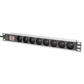 Digitus DN-95402-1-FR Power Distribution Unit (PDU) 8 AC Outlets 1U