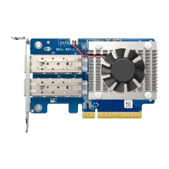 QNAP Placa de expansão de rede SFP+ de dois portos de 10GbE