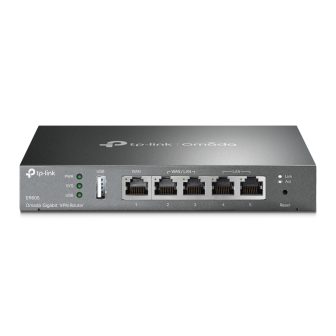TP-Link Omada ER605 router Gigabit Ethernet Negro