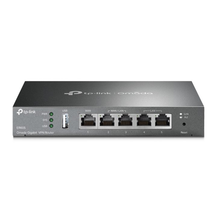 TP-Link Omada ER605 Gigabit Ethernet Router Black