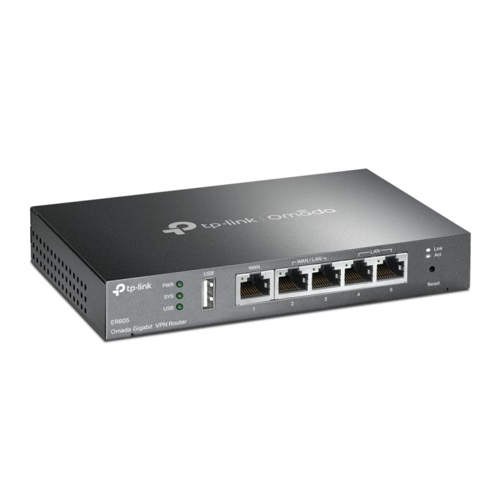 TP-Link Omada ER605 Gigabit Ethernet Router Black