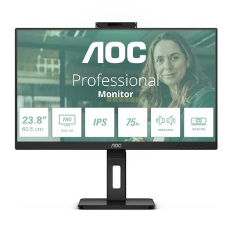 AOC 24P3QW PC Monitor 23.8" 1920 x 1080 Pixels Full HD Black