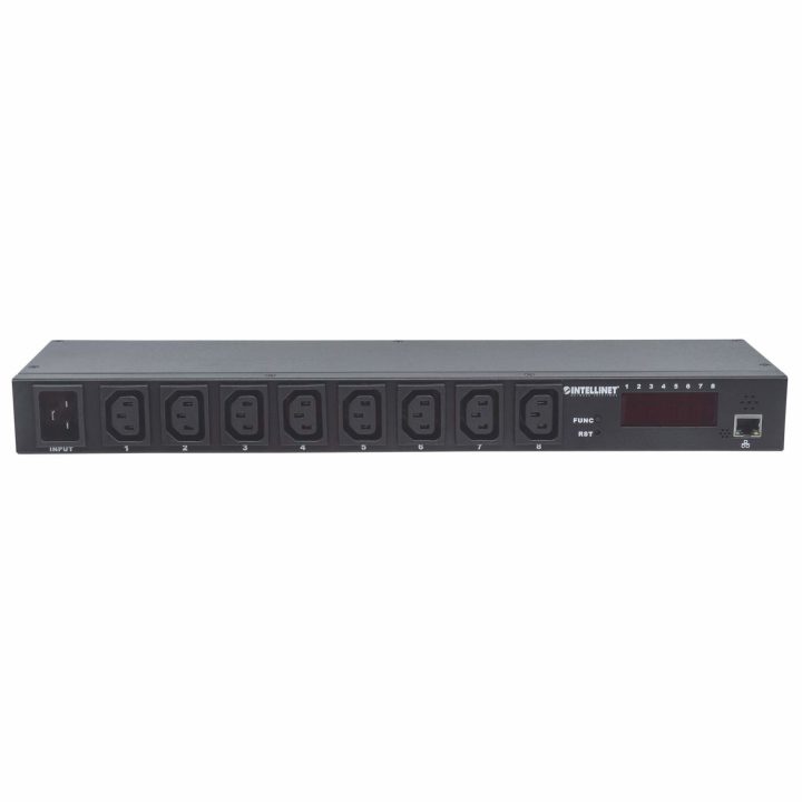 Intellinet Intelligent Power Distribution Unit (PDU) 19" 1U with 8…
