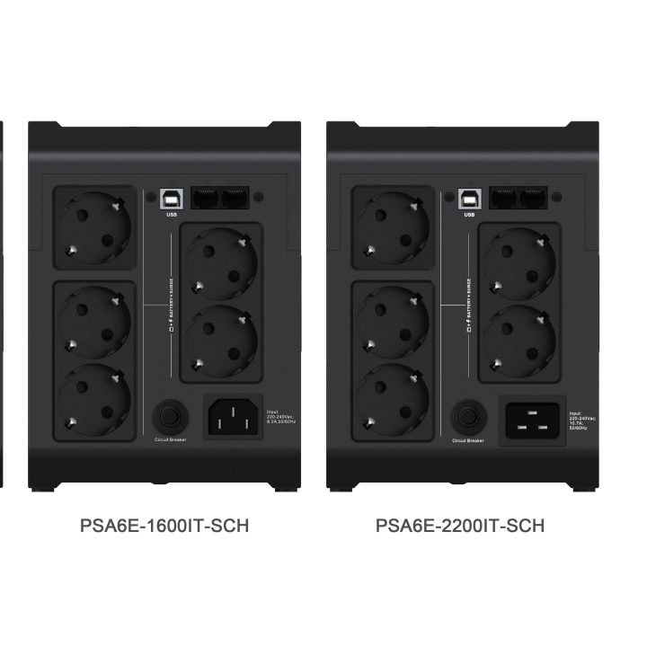 Vertiv PowerUPS 200 Essential PSA6E-2200IT-SCH, 2200VA/1225 W, AVR…