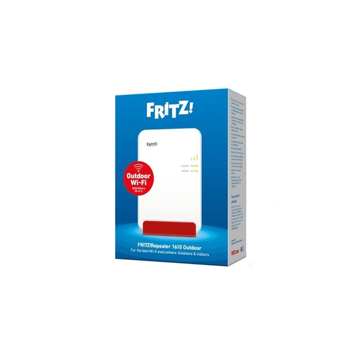 Repeater FRITZ! 1610 Outdoor Repetidor de red 3000 Mbit/s Blanco