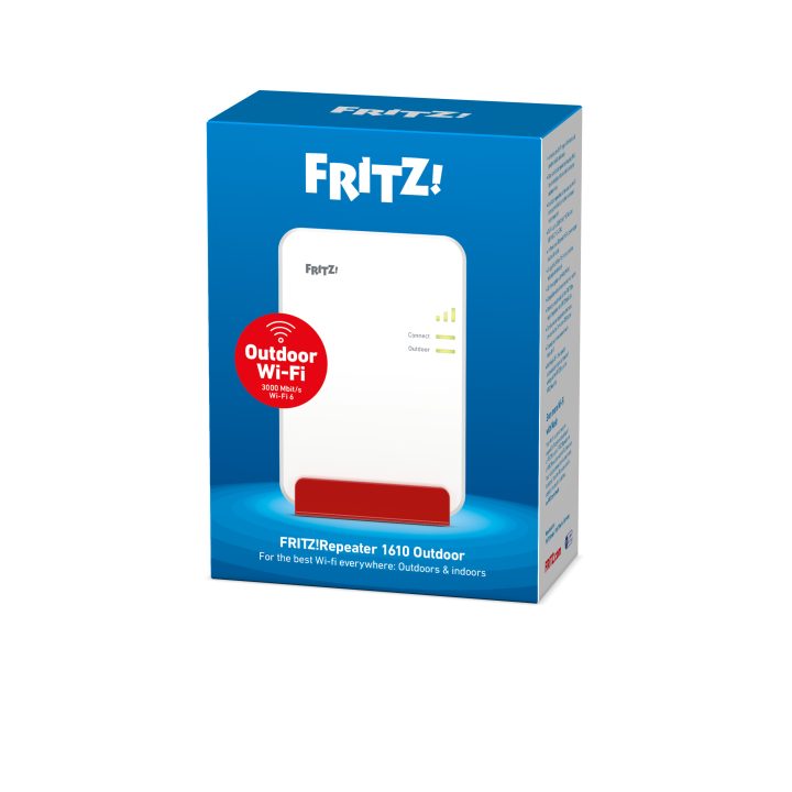 Repeater FRITZ! 1610 Outdoor Repetidor de red 3000 Mbit/s Blanco