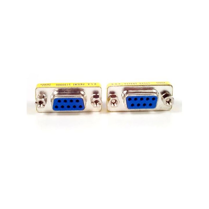 StarTech.com Slimline DB9 Serial Gender Changer Female to Female