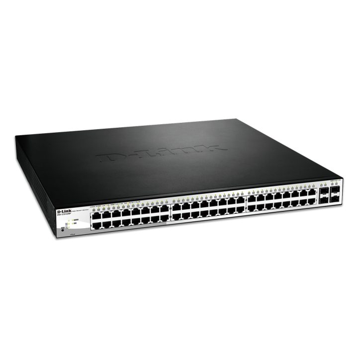 D-Link DGS-1210-52MP Managed L2 Gigabit Ethernet (10/100/1000) Power…