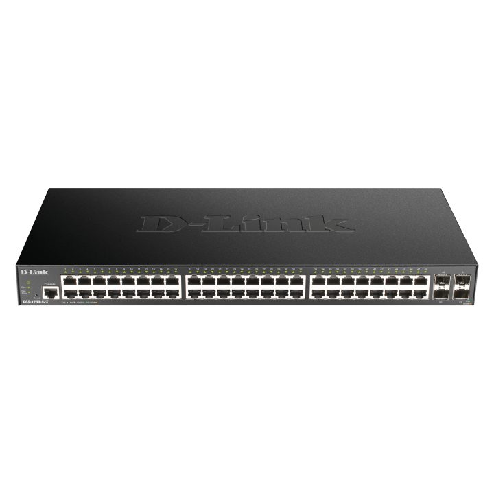 D-Link DGS-1250-52X Gerido L3 Gigabit Ethernet (10/100/1000) Preto