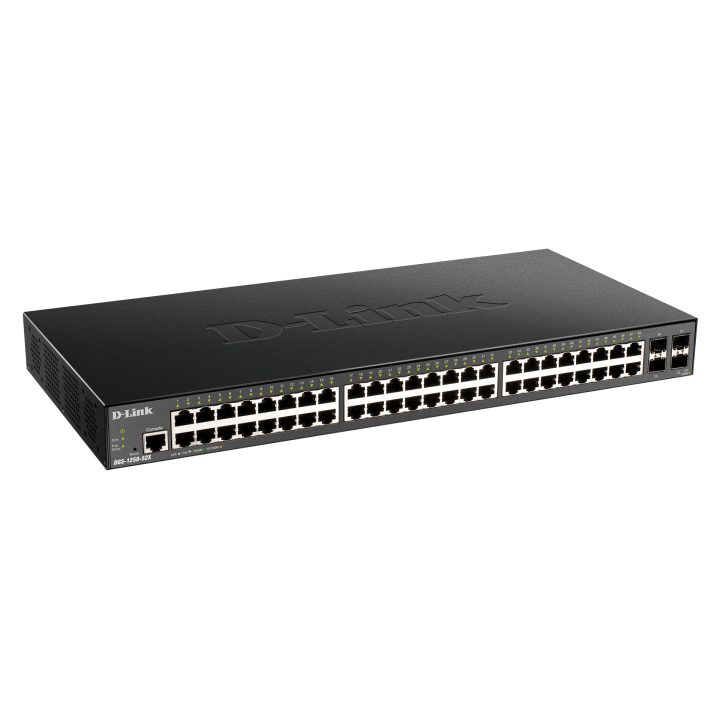 D-Link DGS-1250-52X Managed L3 Gigabit Ethernet (10/100/1000) Black
