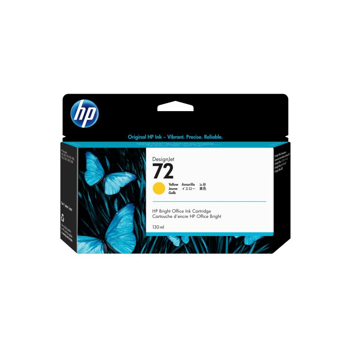 HP Cartucho de tinta DesignJet 72 amarillo de 130 ml
