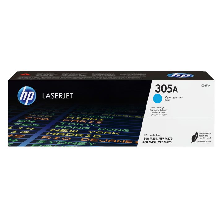 HP Original LaserJet 305A Cyan Toner Cartridge