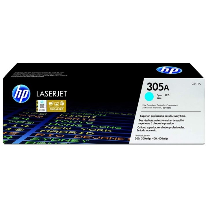 HP Original LaserJet 305A Cyan Toner Cartridge