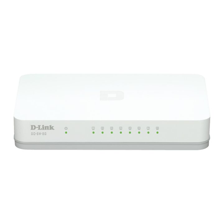 D-Link GO-SW-8G/E Unmanaged Switch Gigabit Ethernet (10/100/1000)…