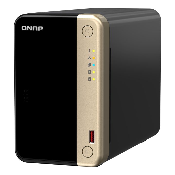 QNAP TS-264 NAS Tower Intel® Celeron® N5095 8 GB 0 TB QNAP QTS Black…
