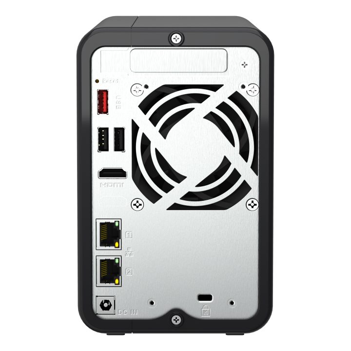 QNAP TS-264 NAS Torre Intel® Celeron® N5095 8 GB 0 TB QNAP QTS Preto…