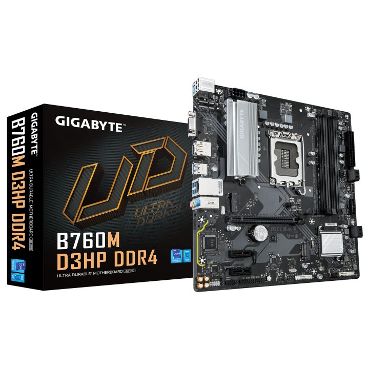 GIGABYTE B760M D3HP DDR4 Motherboard - Supports 14th Gen Intel Core…
