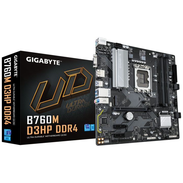 GIGABYTE B760M D3HP DDR4 Motherboard - Supports 14th Gen Intel Core…