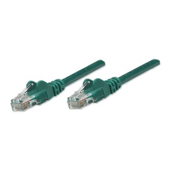 Intellinet Cat5e, 0.45m Network Cable Green 0.5 m U/UTP (UTP)