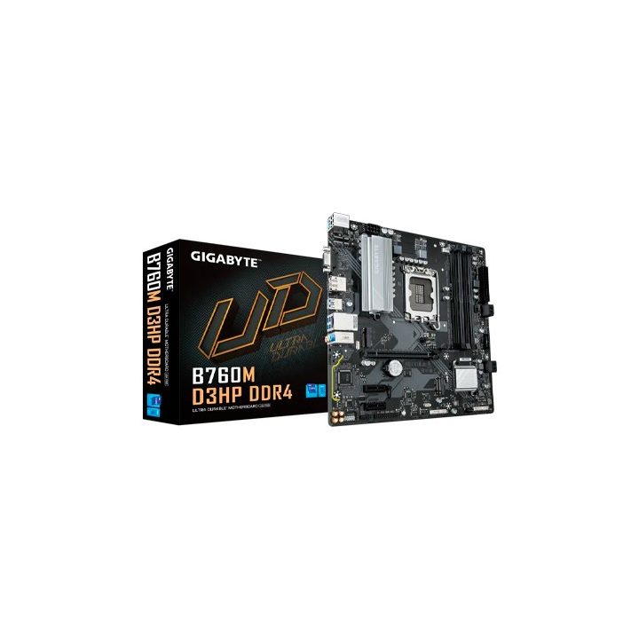 GIGABYTE B760M D3HP DDR4 Motherboard - Suporta CPUs Intel Core de…