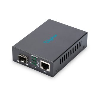 Conversor de meio DIGITUS DN-82130 1000 Mbit/s Preto