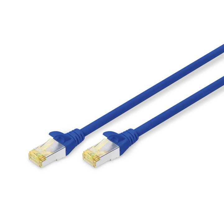 Cabo de rede Digitus DK-1644-A-0025/B Azul 0,25 m Cat6a S/FTP (S-STP)