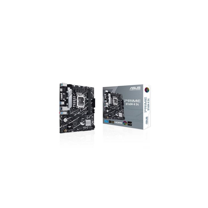 ASUS PRIME B760M-K D4 Intel B760 LGA 1700 micro ATX