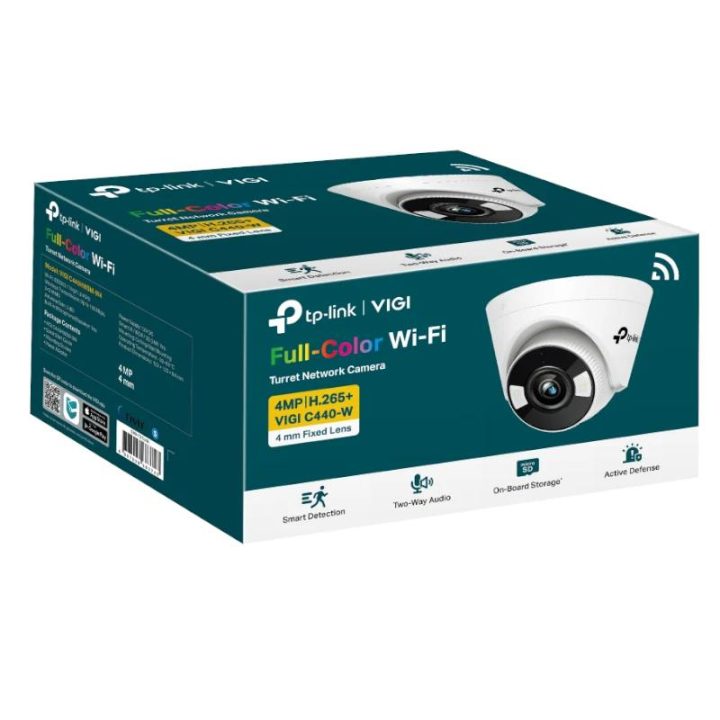 TP-Link VIGI C440-W Cubo Cámara de seguridad IP Exterior 2560 x 1440…