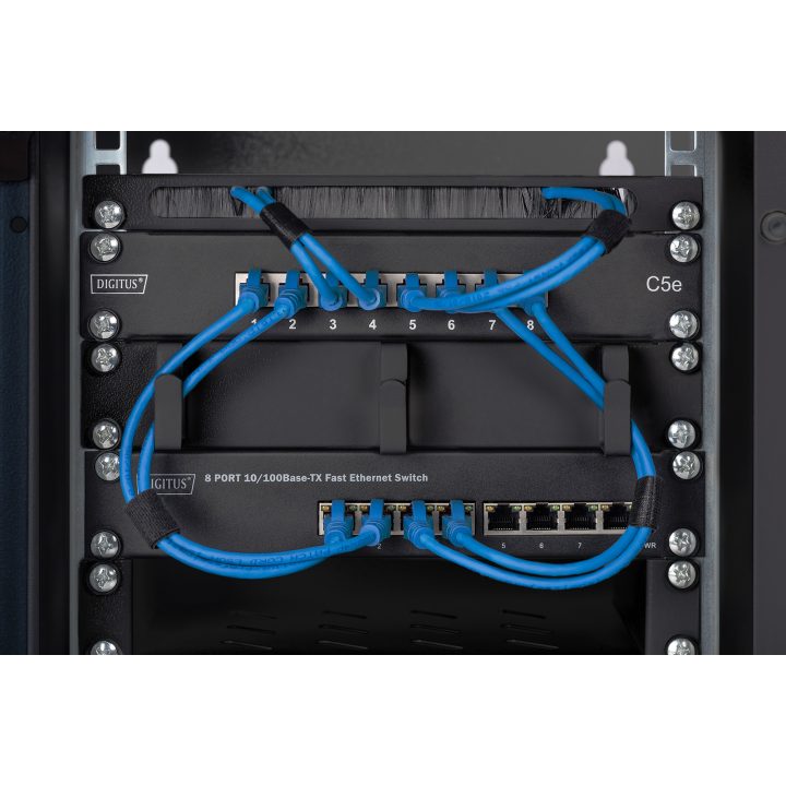 Digitus DN-10-TRAY-1-B rack accessory Metal rack tray